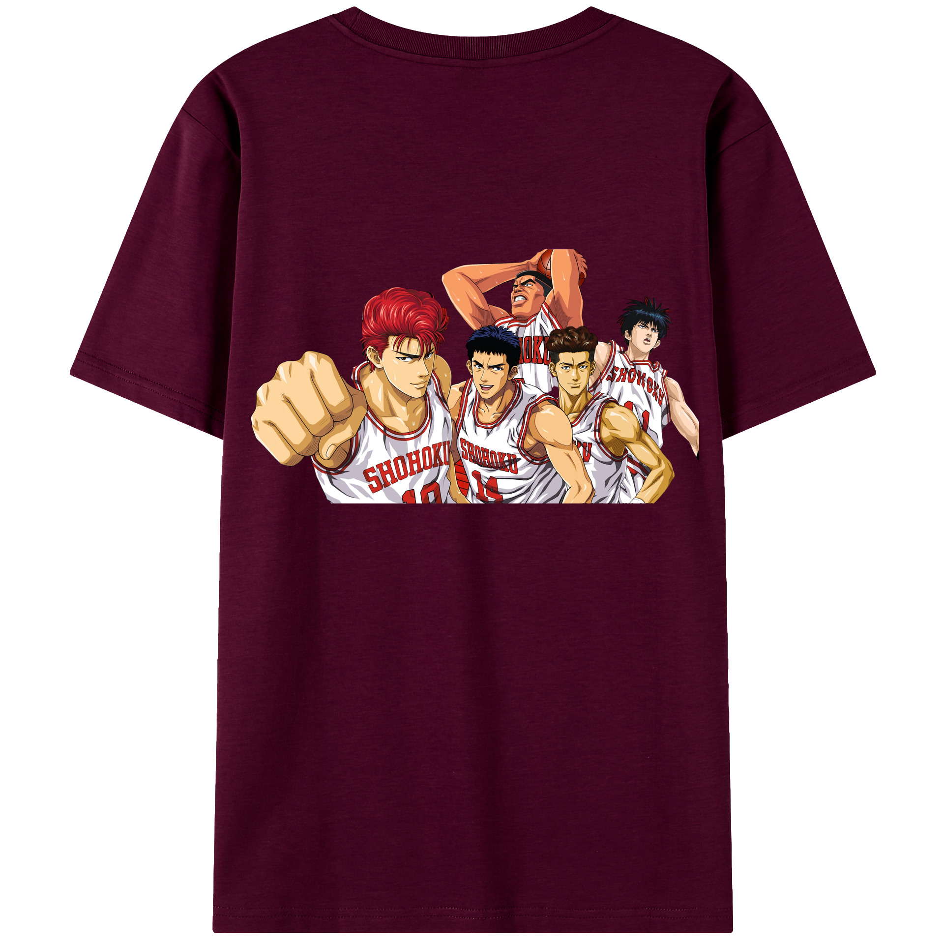 （画像用） SLAM DUNK／スラムダンク レディース半袖Tシャツ(バックプリント)